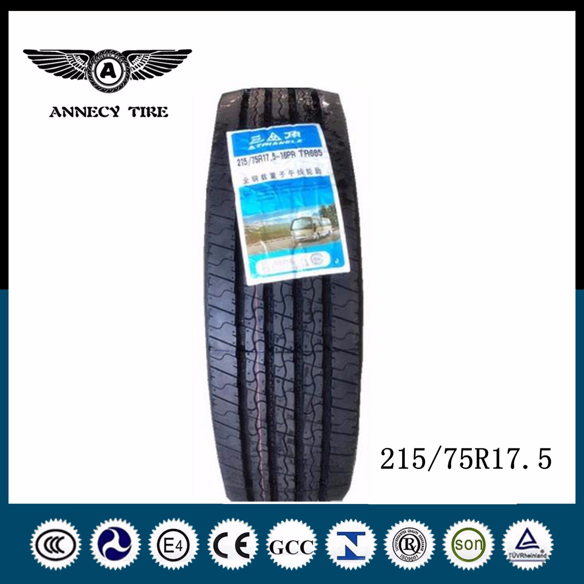 Wholesale Radial Tire/ Tyre for Truck (205/75r17.5 215/75r17.5 225/70r19.5)