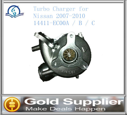 Turbo Charger OEM 14411-Ec00A / B / C for Nissan 2007-2010