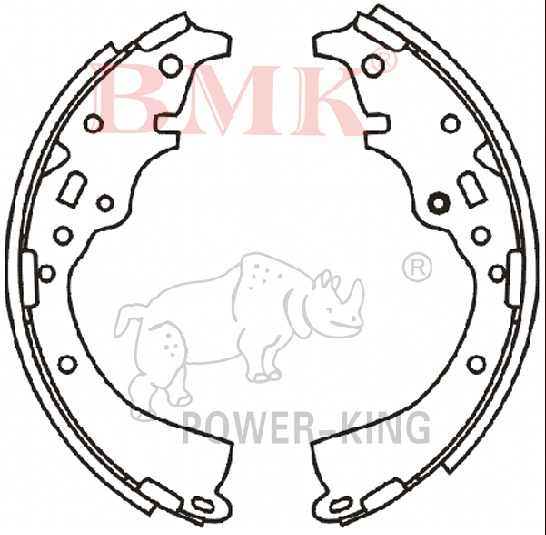 High Quality Brake Shoe #K2363 for Toyota Crown