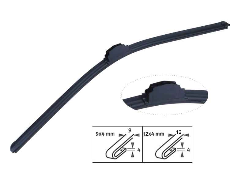 Truck Flat Wiper Blade for Scania, Man, Benz, Volvo etc; Ar65n Type.