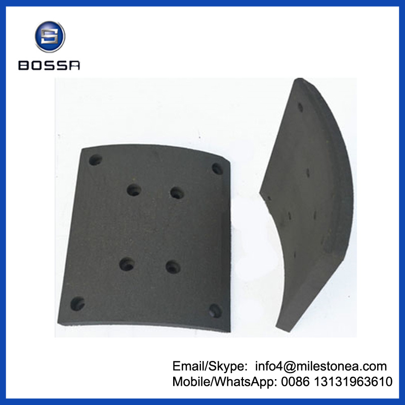 European Truck Parts Brake Lining (WVA: 19488 BFMC: MP/36/1)