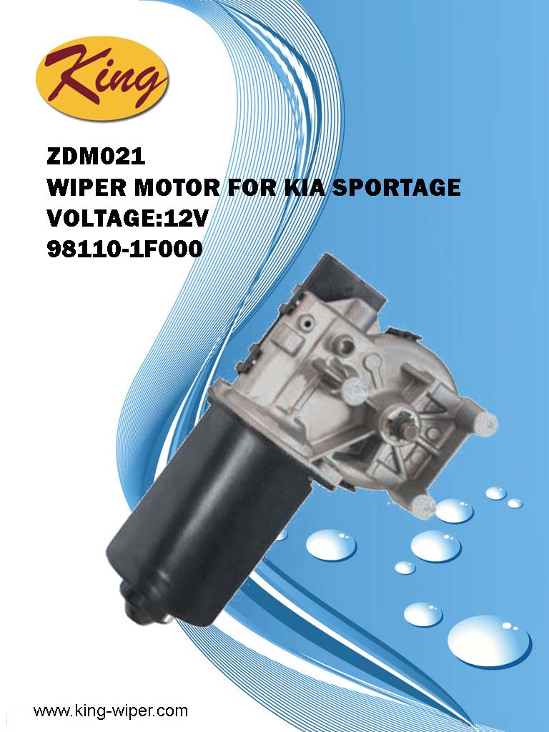 Front Wiper Motor for KIA Sportage, OE 98110-1f000, OE Quality and Competitive Price