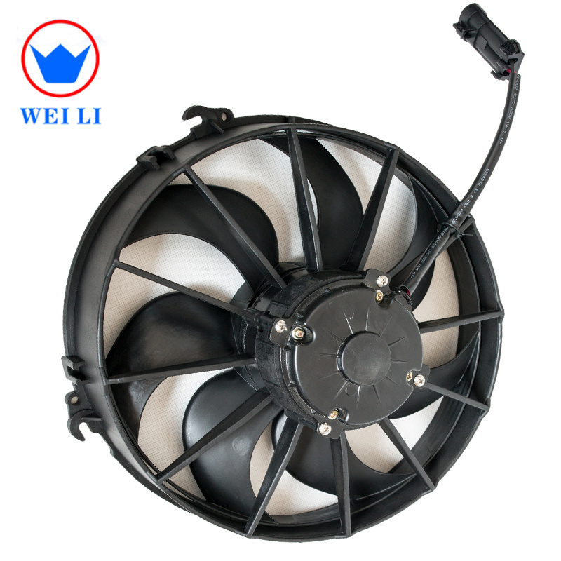 High Performance Factory 24V Bus Coach Condenser Fan, DC Motor AC Condenser Fan