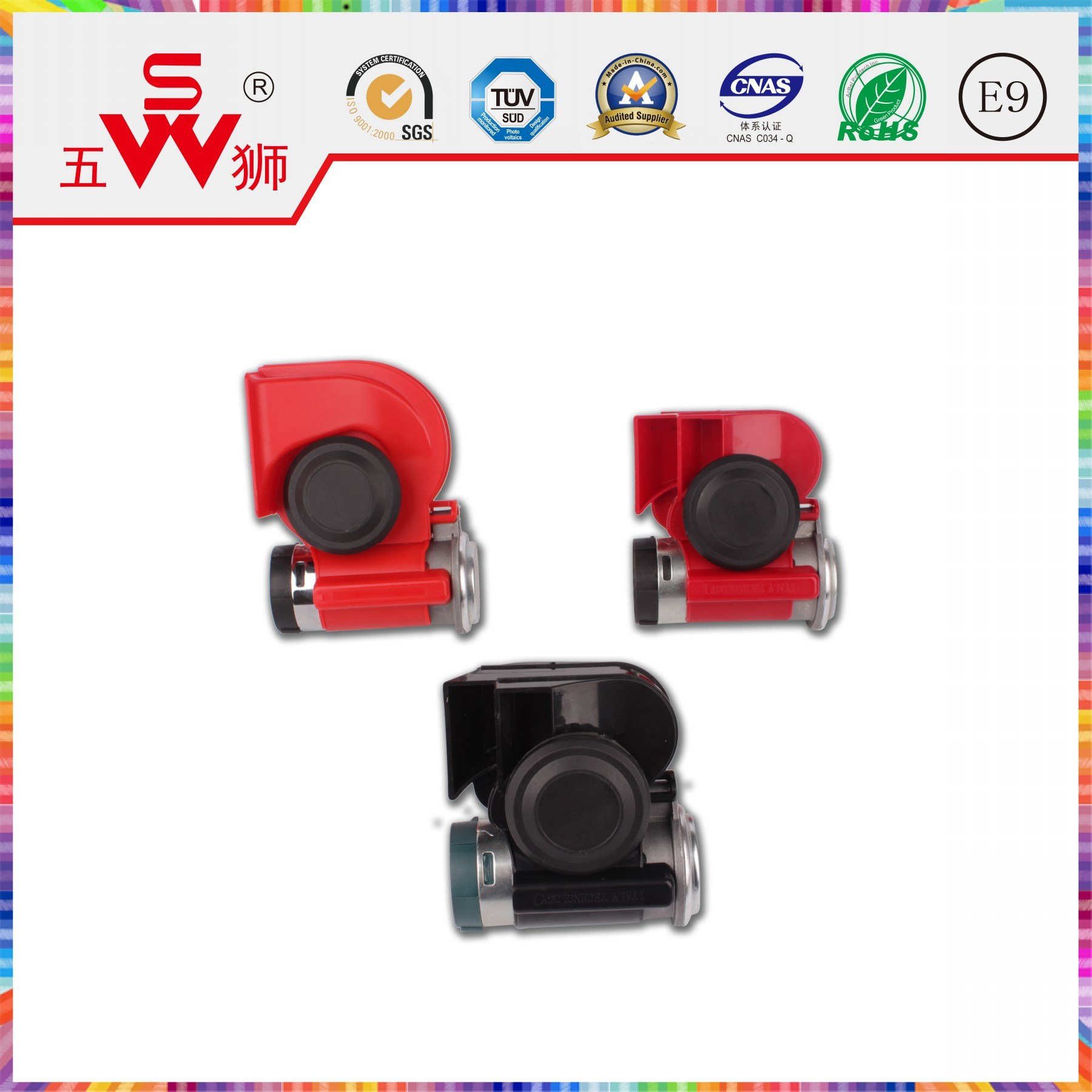 Air Woofer Horn Speaker for Motorcycle Parts