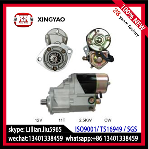 New Starter Motor for Toyota Forklift 128000-4111