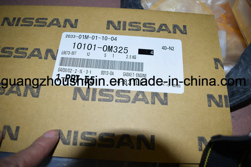 OEM Quality Gasket Full Gasket Set 10101-0m325 for Nissan Ga15
