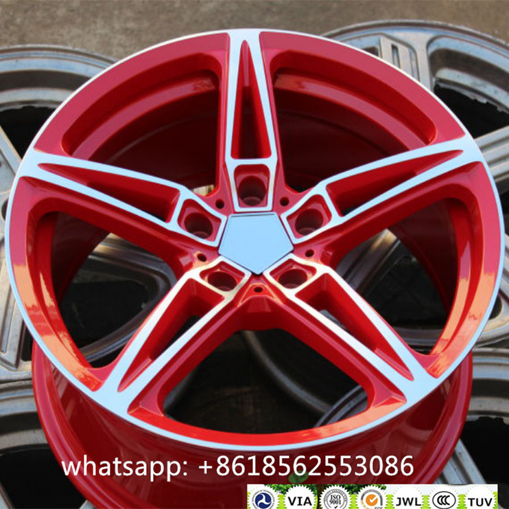 Aluminum Alloy Rims 5*112/114.2/120 Staggered Wheels 18*8j