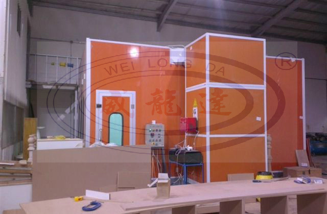 Hot Sale Car Spray Paint Booth with Baking System Wld8100