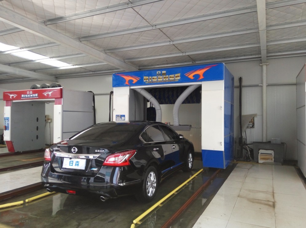 Automatic Car Washing Machine with Five Gentle Brushes