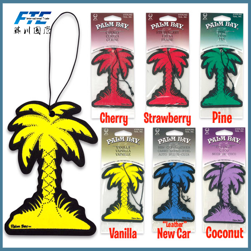 Custom Paper Car Air Freshener Wholesale Car Scent Air Freshener