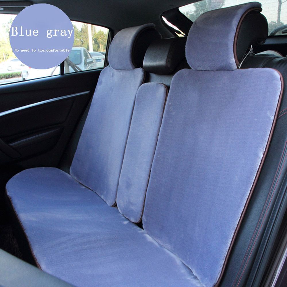Universal Car Seat Cover Cushion Covers High Quality Velvet Imitation Cashmere Thick Anti-Skid Warmth Comfortable Car-Styling