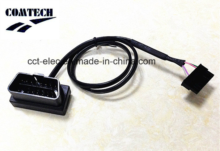 Obdii 16p+Molex 1*9p Cable