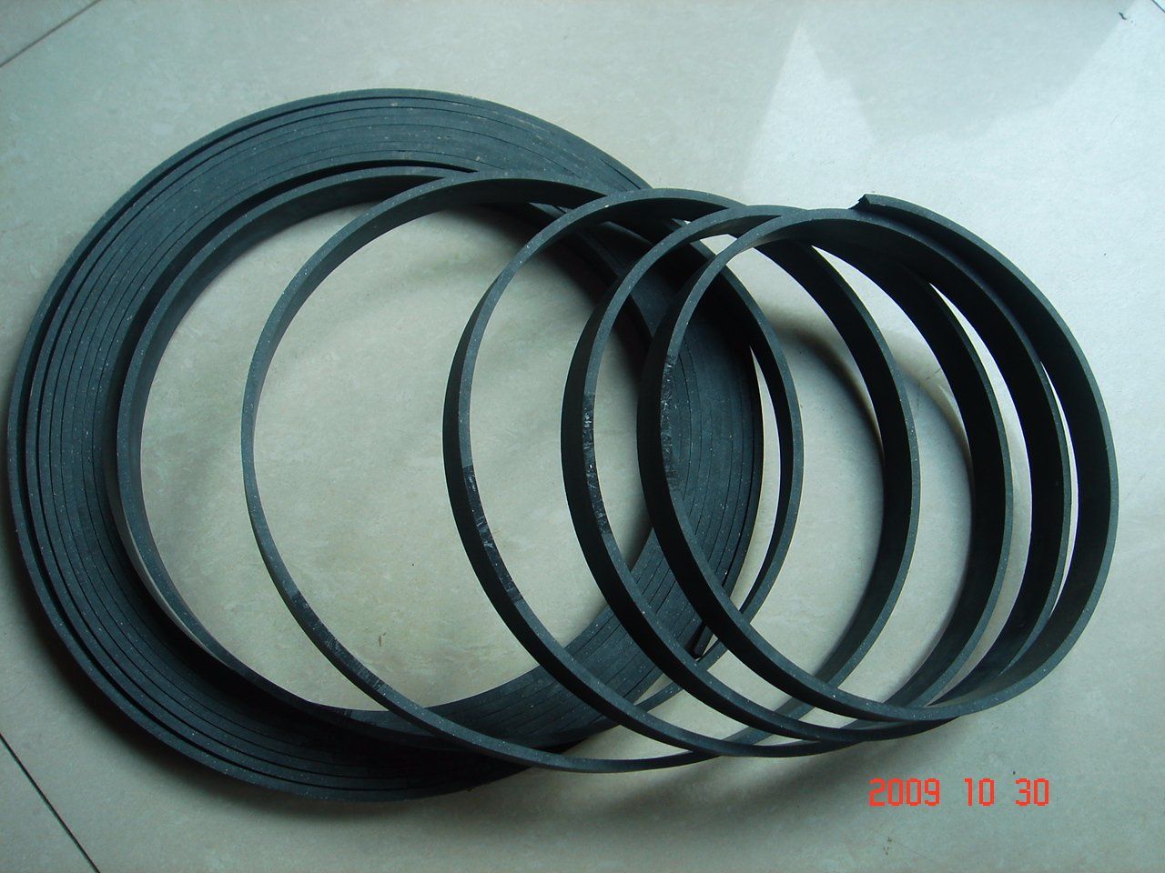 Asbestos Brake Lining Roll Rubber Black Color