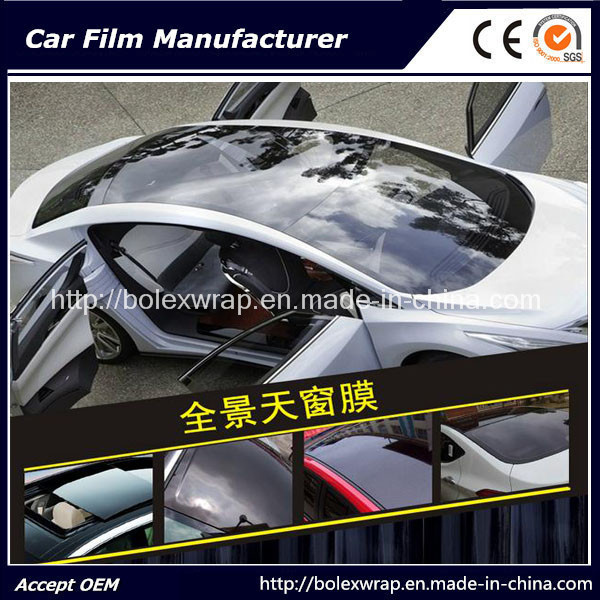 High Glossy Black Car Roof Protective Film, Car Roof Film 3 Layers