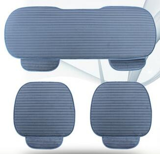 Gray PU Breathable Car Seat Cushion