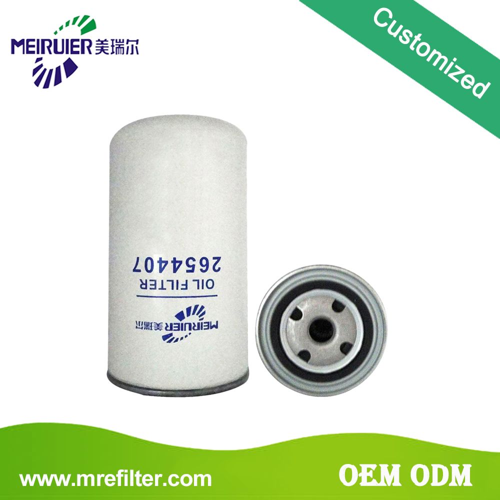 OEM Supplier Heavy Duty Truck Oil Filter for Perkins 2654407