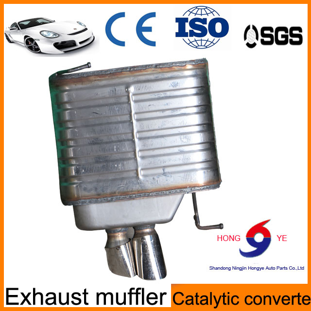 Chinese Manufacture Car Exhaust Muffler with 409 Stainless Steel