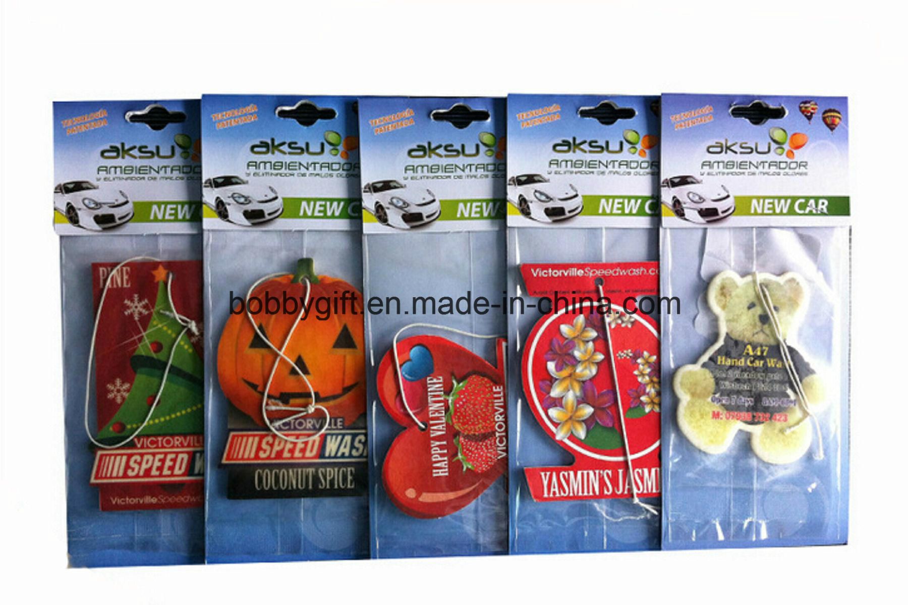 Promotion Eco-Friendly Car Accessories Perfume/Car Air Freshener