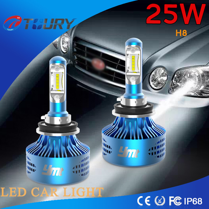 Auto Headlight Over 3 Years Warranty Supply H8 LED Car Lights
