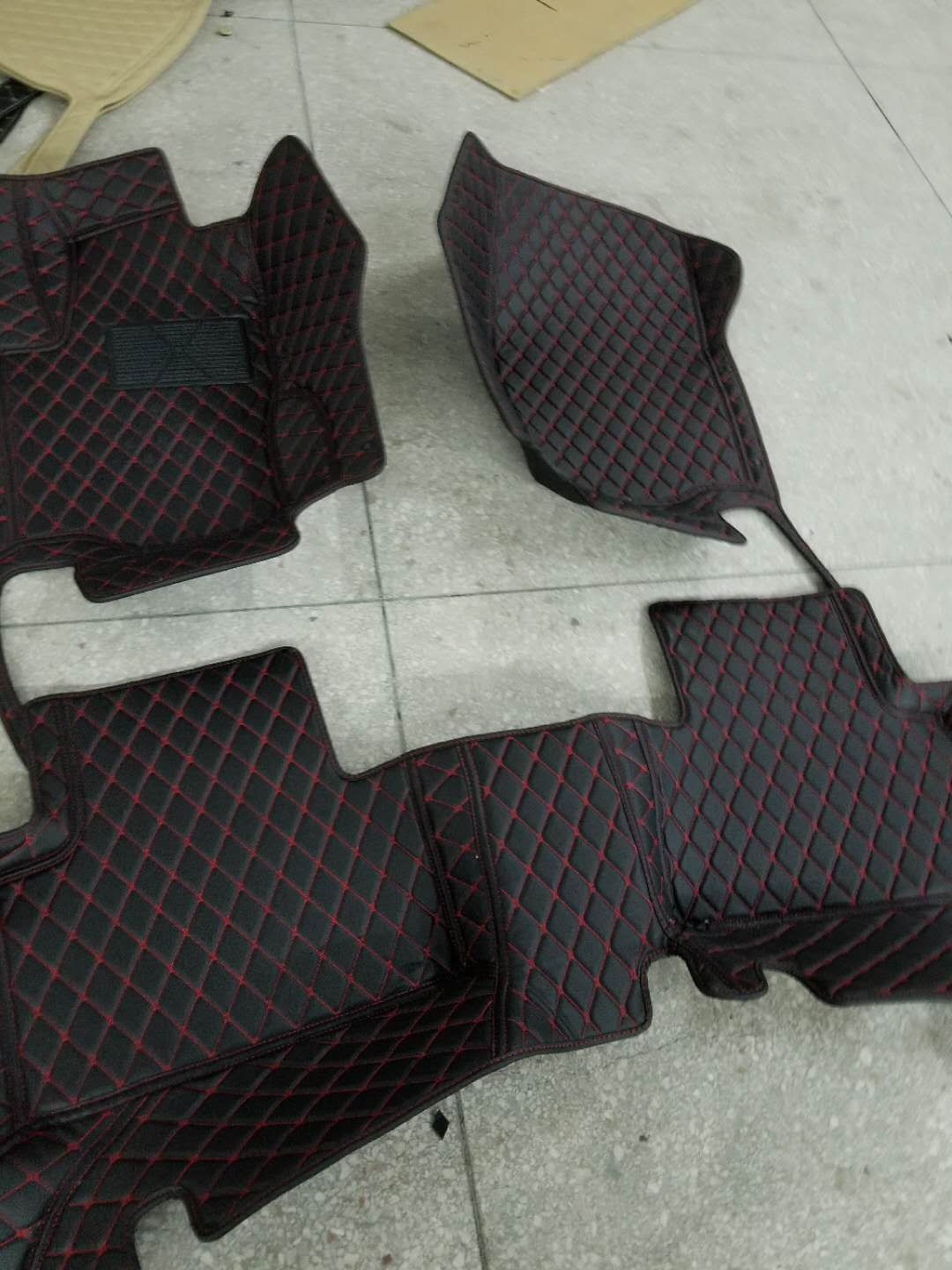 5D XPE Leather Car Mat for Benz Gle320 4 Matic 2017 