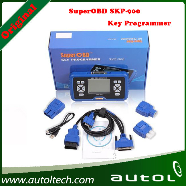 2015 Original Hand-Held Super OBD Skp-900 Skp900 OBD2 Auto Key Programmer V3.5 for Almost All Cars - Free Update Online