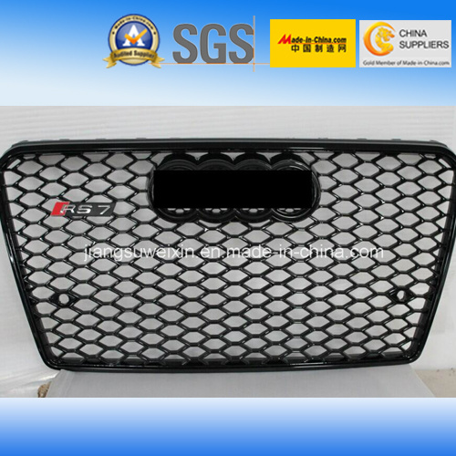 Black Auto Car Front Grille for Audi RS7 2013