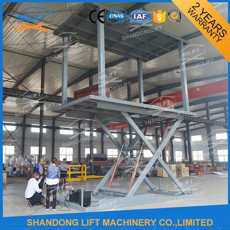 Double Deck Scissor Car Park Lift
