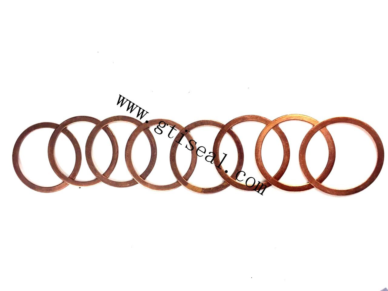 Customized Copper Gasket/Copper Ring Gasket