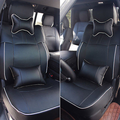 Car Seat Cover for Dodge RAM 1500 2500 3500 2009-2017 Front+Rear Armrest Cushion