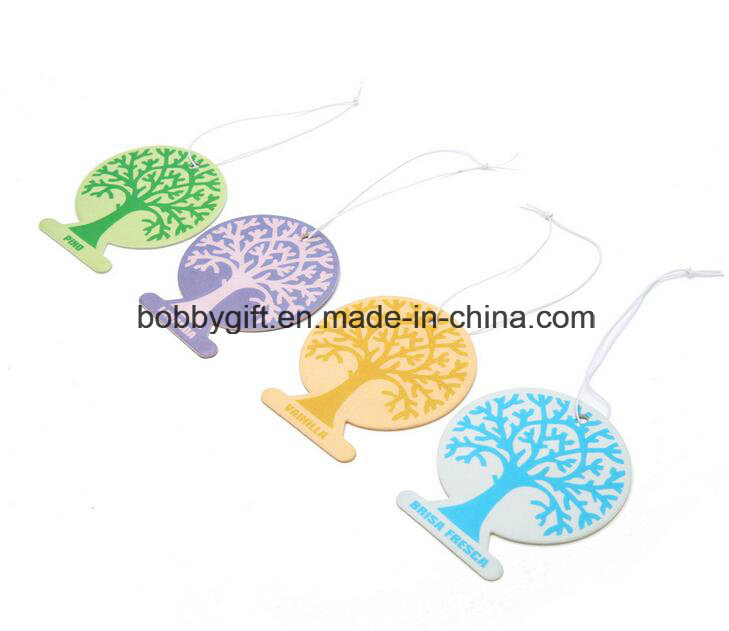 Customized Printed Hanging Car Air Freshener