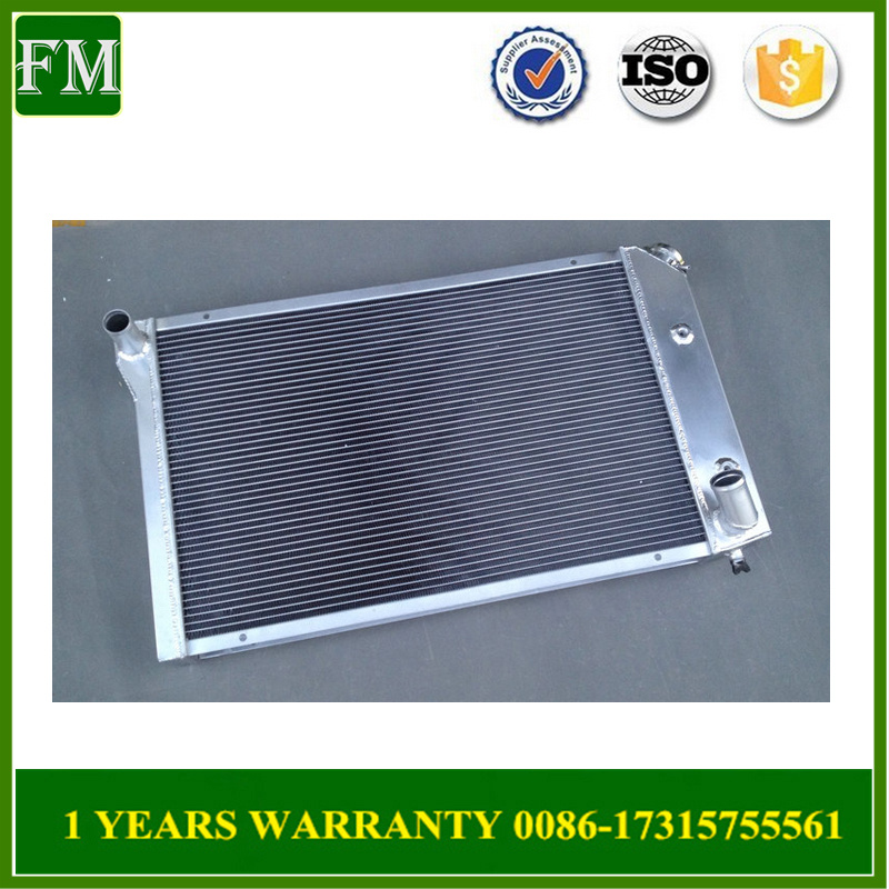 3-Row 2fans Aluminum Radiator for Chevrolet Corvette V8 1977-1982