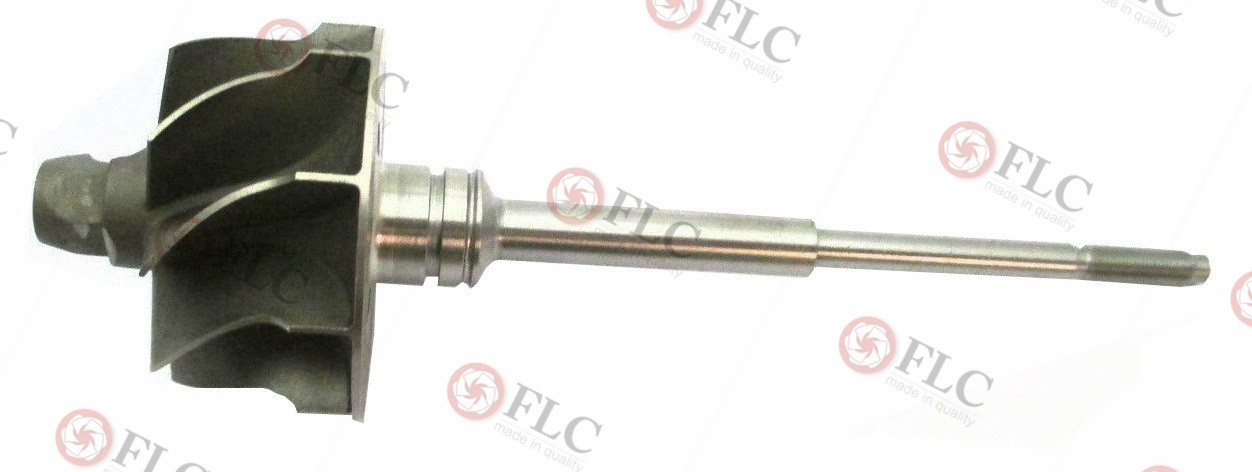 Turbine Shaft and Wheel for Turbocharger BV43 53099700109 Audi