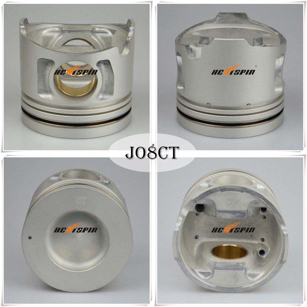 Hino J08CT Diesel Truck Engine Spare Piston with OEM 13306-1080