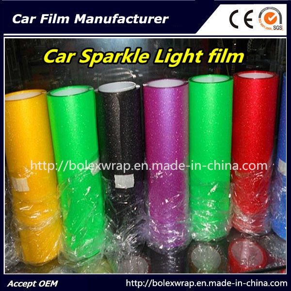 Sparkle Shining Car Light Film/ Headligh Film Lamp Film