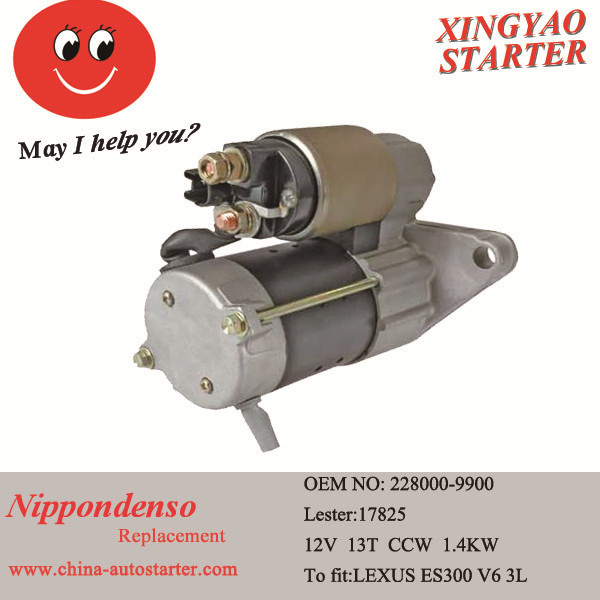 for Lexus Es330, Toyota Solara Car Starter for Repair Shop OEM Code 228000-9900
