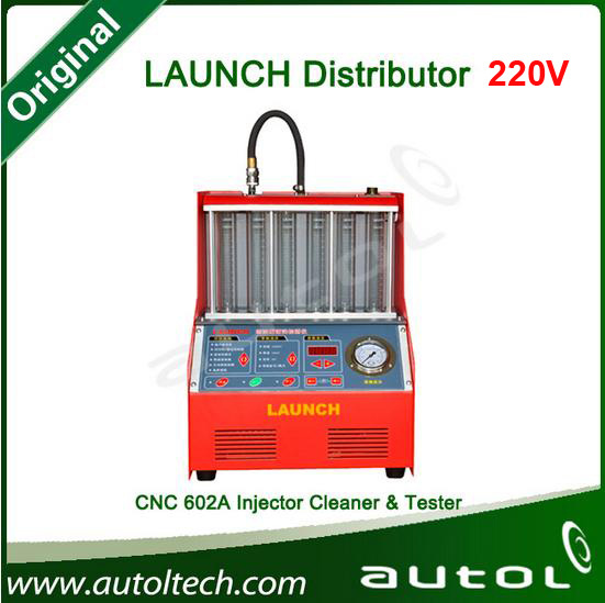 2015 Cleaner Car Repair Equipment Automotive Launch CNC602A Injector&Cleaner Tester Machine Fuel Injector Cleaner ---110V&220V