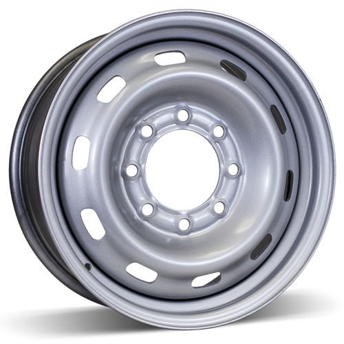 17X7 8-165.1 (8-6.5) Silver Snow Wheel Rim