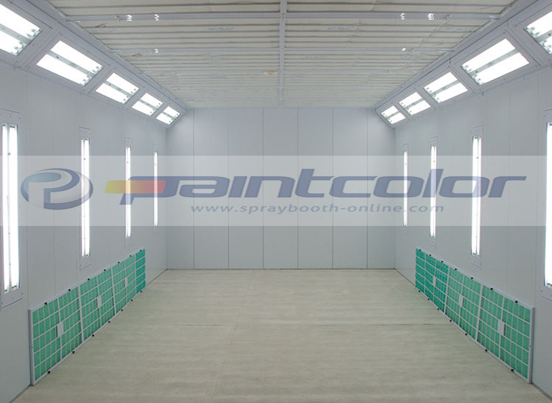 7-4.5-4.5m Side Air Draft Car Painting Booth