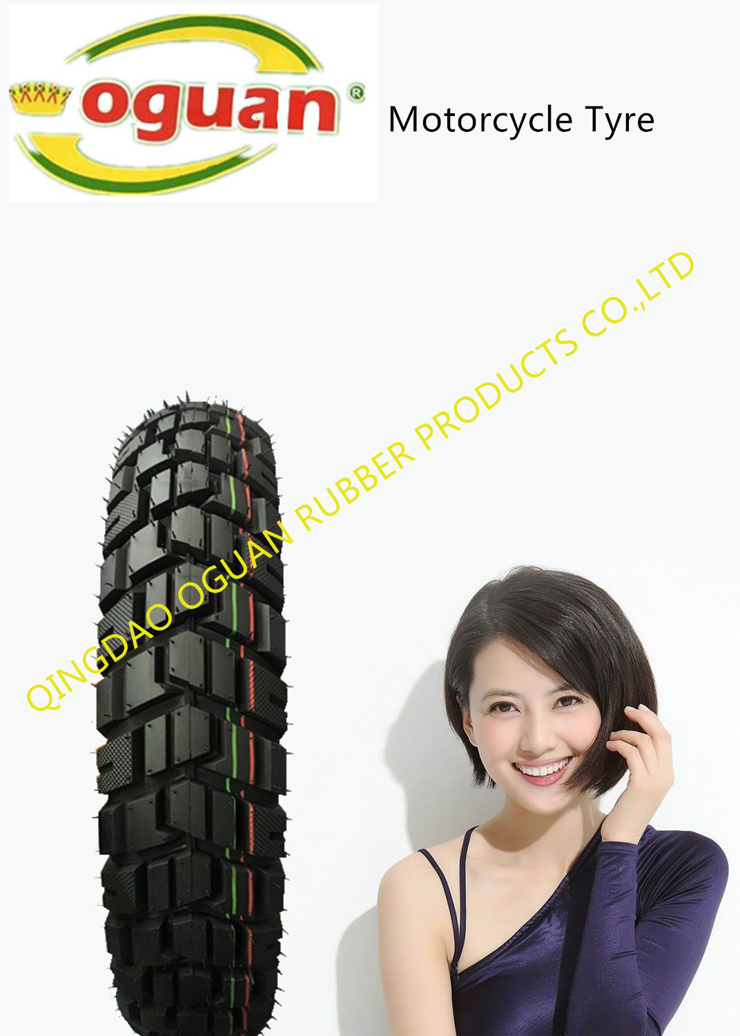 High Proformance Motorcycle Tire/Tyre of 110/90-16