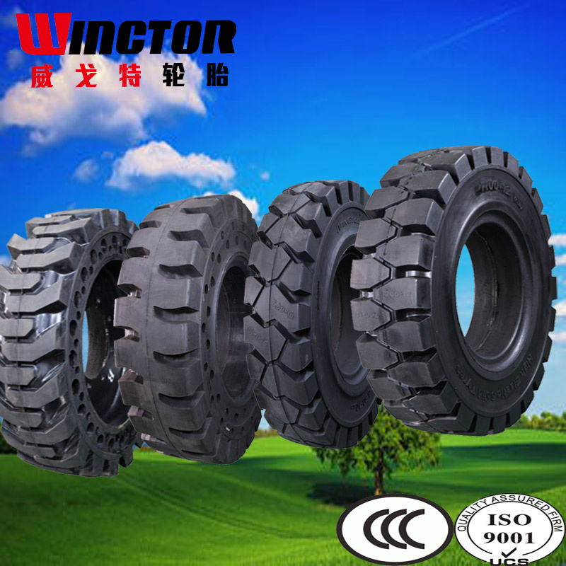 10-16.5 Solid Skid Steer Tire, Bobcat Loader Tire 10-16.5