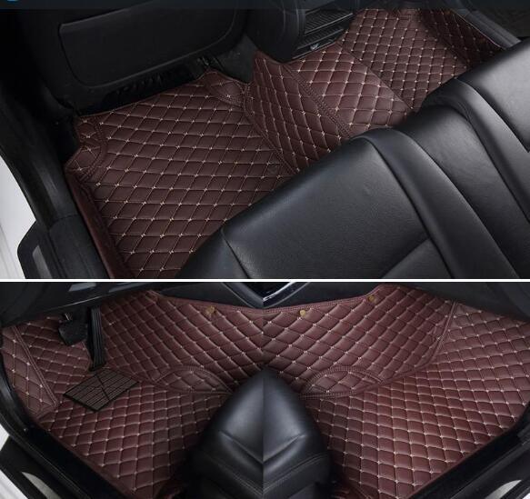 Premium Diamond 5D Car Floor Mats (COFFEE COLOR) - Land Rover Sport