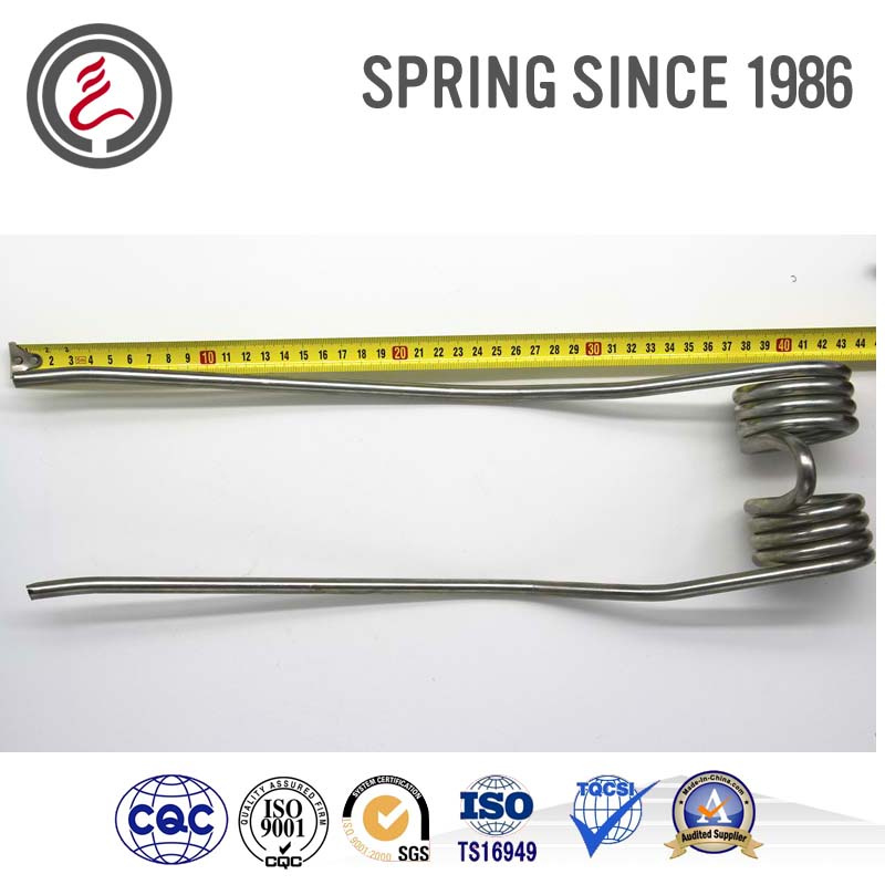 Color Zinc Twins Torsional Spring for Farm Machineries