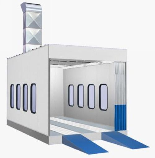 Car Spray Booth/Painting Booth/Paint Area Before Baking/Preparation Room