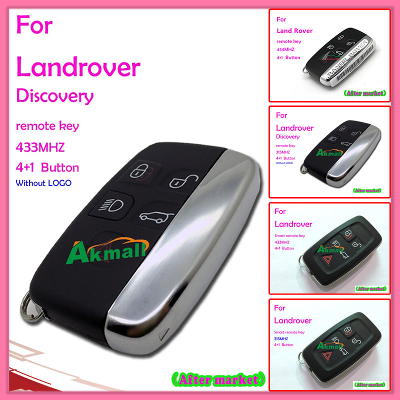 Smart Remote Key for Auto Landrover Discovery with 5 Buttons 433MHz