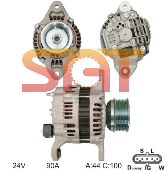 for Mitsubishi Alternator A4tr5391 A004tr5391zt 7420842441