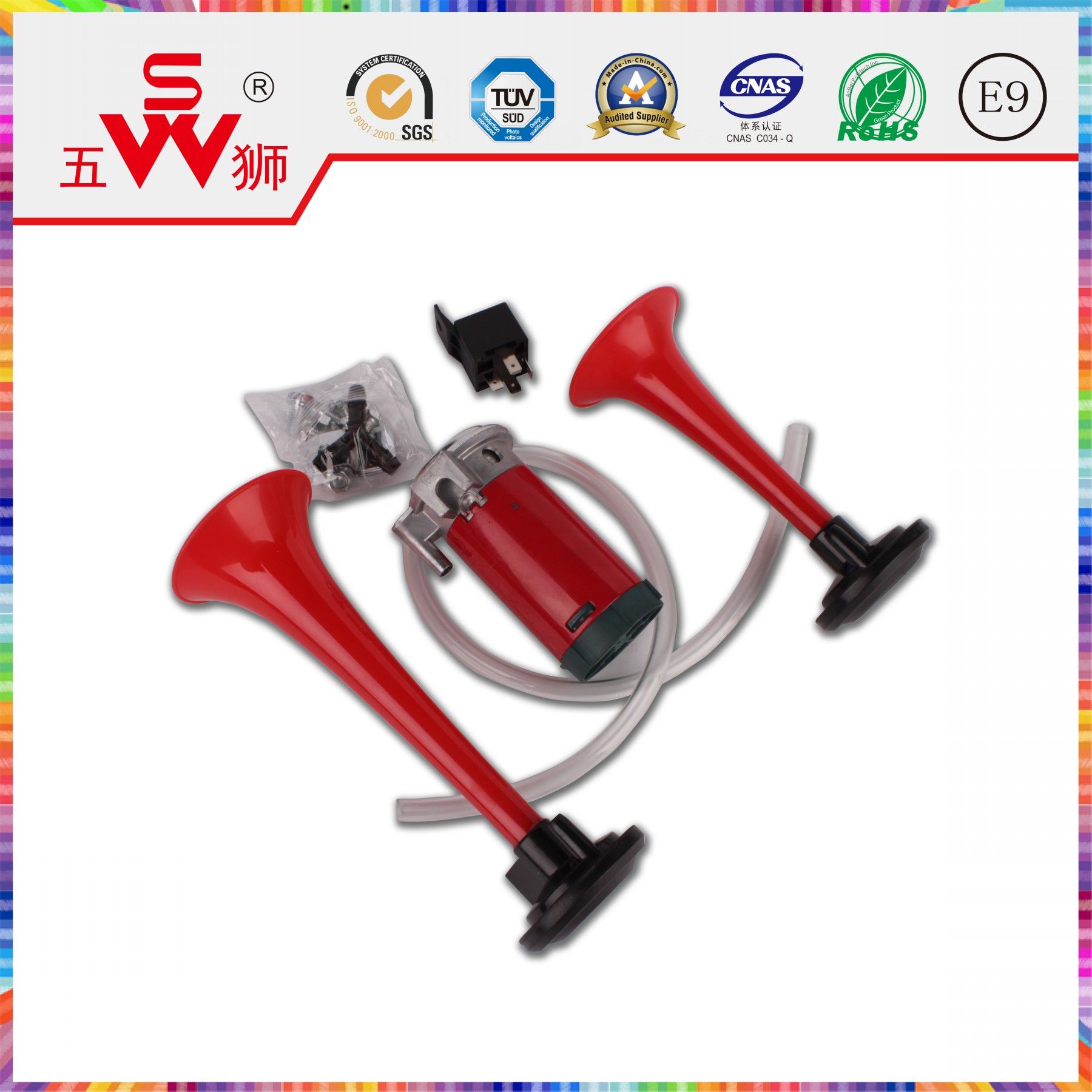China Manufacturer OEM Air Pump Speaker Horns