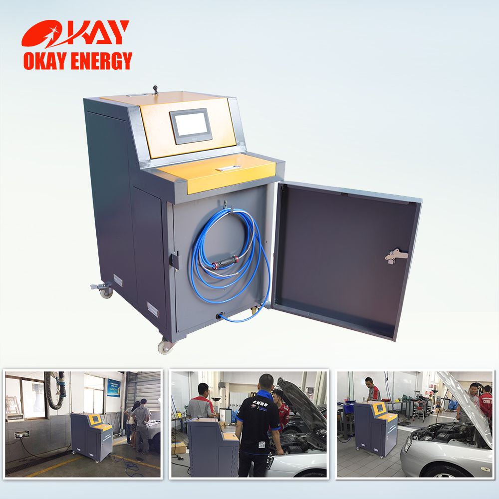 Okay Energy Tools Car Exhaust Catalytic Converter Carbon Cleaner Machine