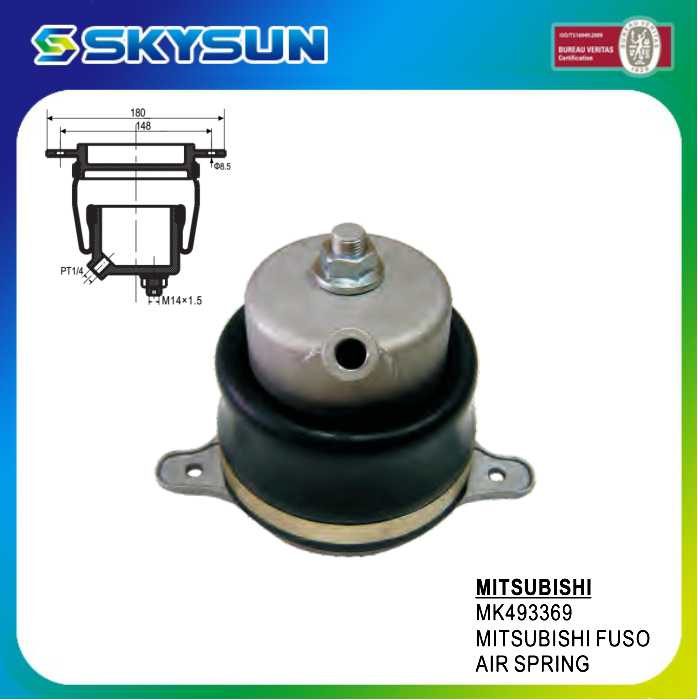 for Mitsubishi Fuso Air Spring Mk493369