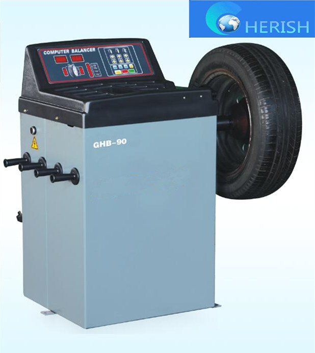Ghb90 Auto Maintenance Semi-Automatic Wheel Balancer