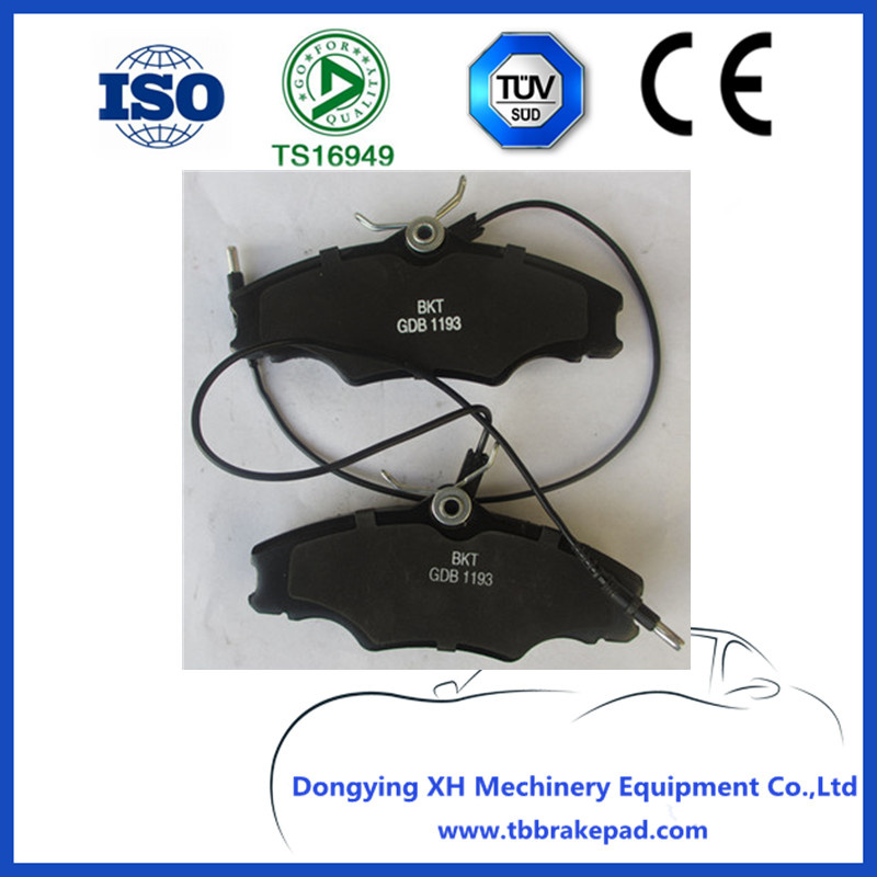 High Performance China Supplier Auto Brake Pad Gdb1193
